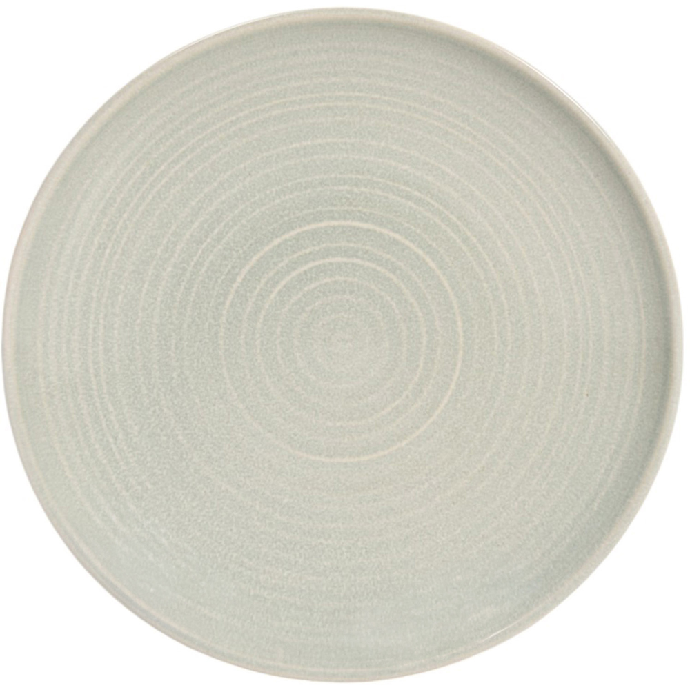 Sora Reactive Glaze Side Plate Light Grey Image 2