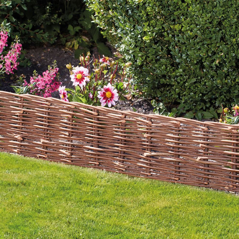 Garden Gear Willow Border 100 x 35cm 10 Pack Image 3