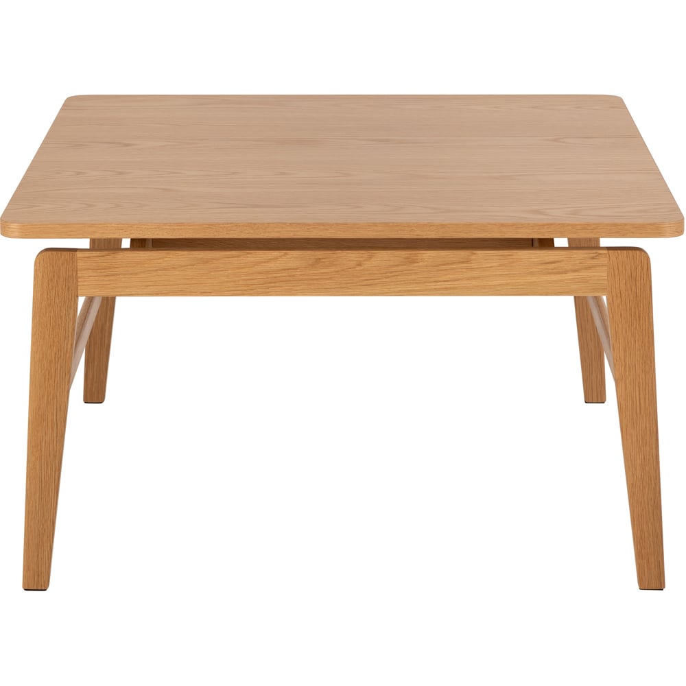 Florence Essex Square Oak Coffee Table Image 3
