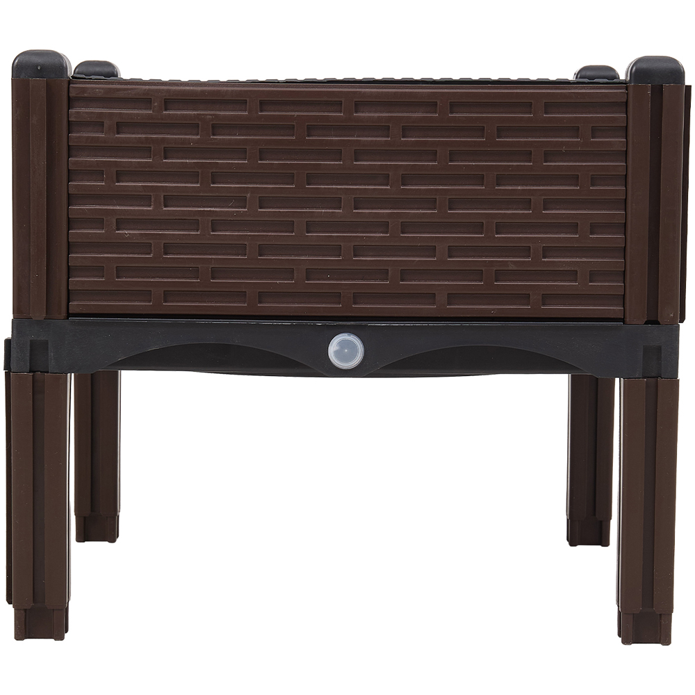 Living and Home Plastic Raised Garden Bed Planter Box 40 x 40 x 33cm Image 5