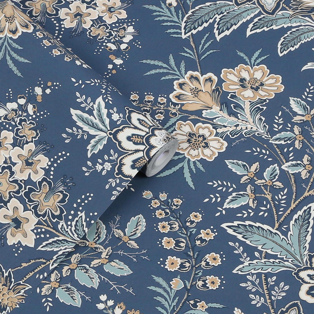 Laura Ashley Marlbrook Dusky Seaspray Wallpaper Image 2
