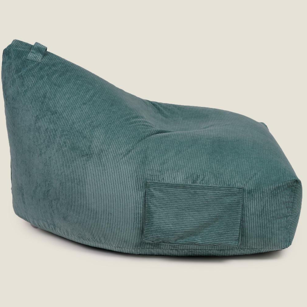 Kaikoo Green Cord Sumo Tripod Bean Bag Image 3