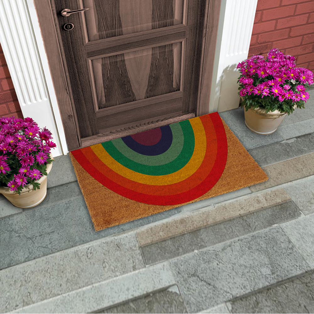 Coco & Coir The Rainbow Coir Door Mat 40 x 60cm Image 5