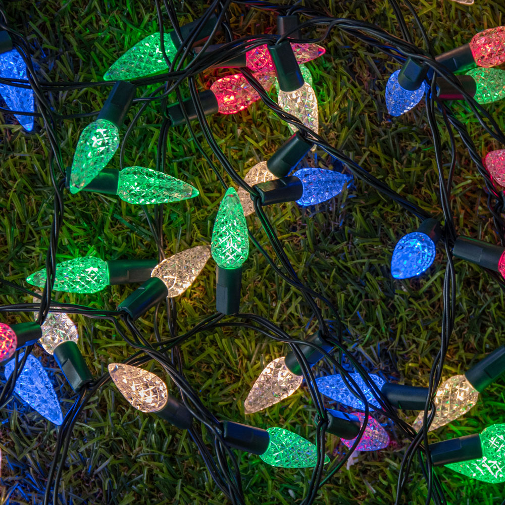 Samuel Alexander 300 Multicoloured LED Multi-Action Pinecone Christmas Lights 15m Image 7