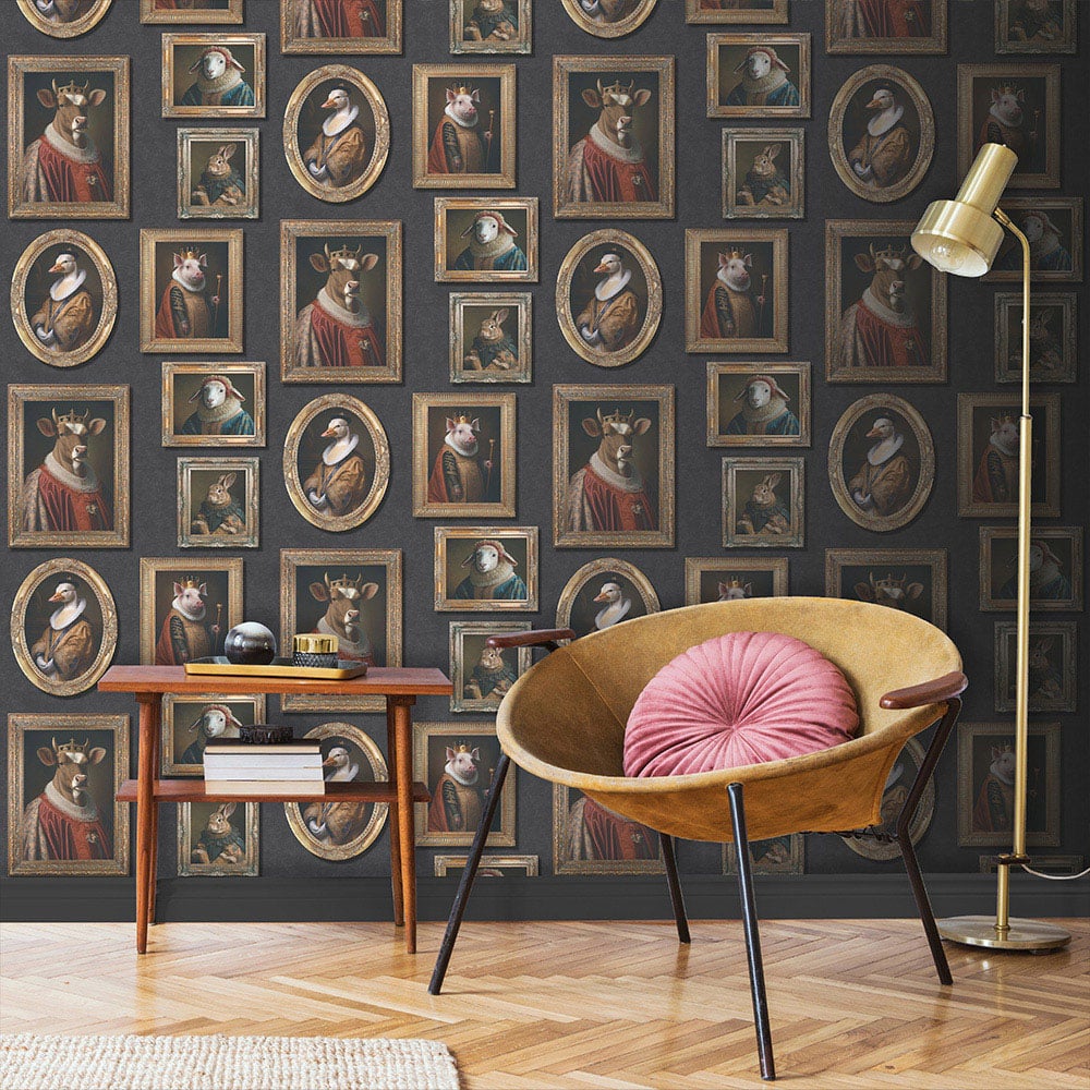 Muriva Regal Animals Wallpaper Image 4