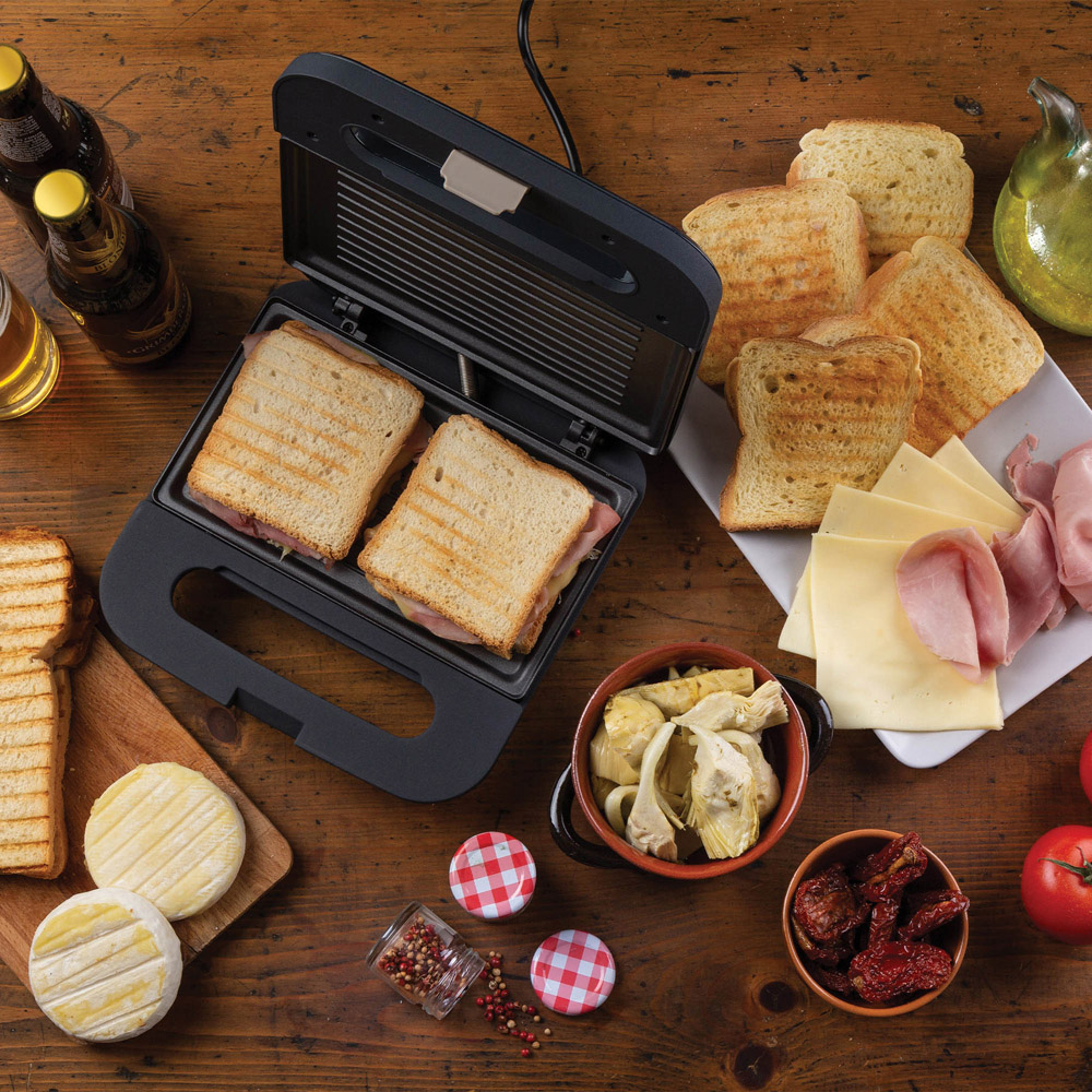 Ariete AR1971 Breakfast Line Dark Grey Sandwich Maker Image 7