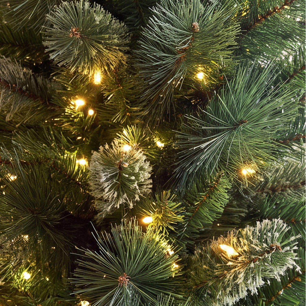 Bosk Brampton Pine Pre-Lit 300 Warm White LED Artificial Christmas Tree 8.5ft Image 3