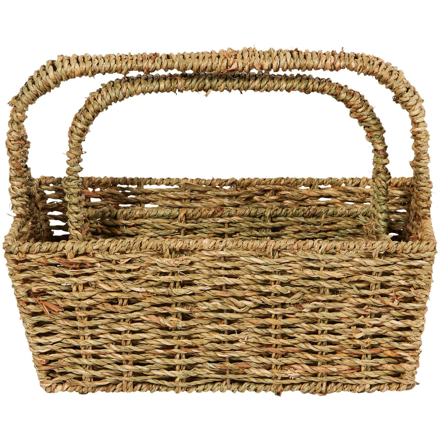 Set of 2 Seagrass Baskets Image 2