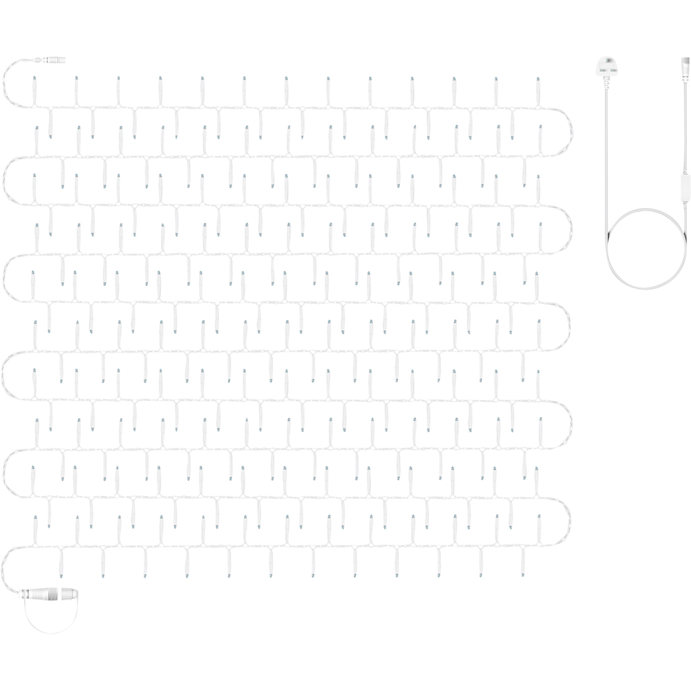 Eagle Connect 1500 Cool White LED White Cluster Light 30m Image 2