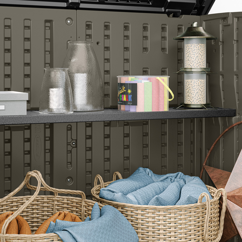 Suncast Shelf Kit for Aston Large Storage Cabinet and Stow-Away Store Image 7