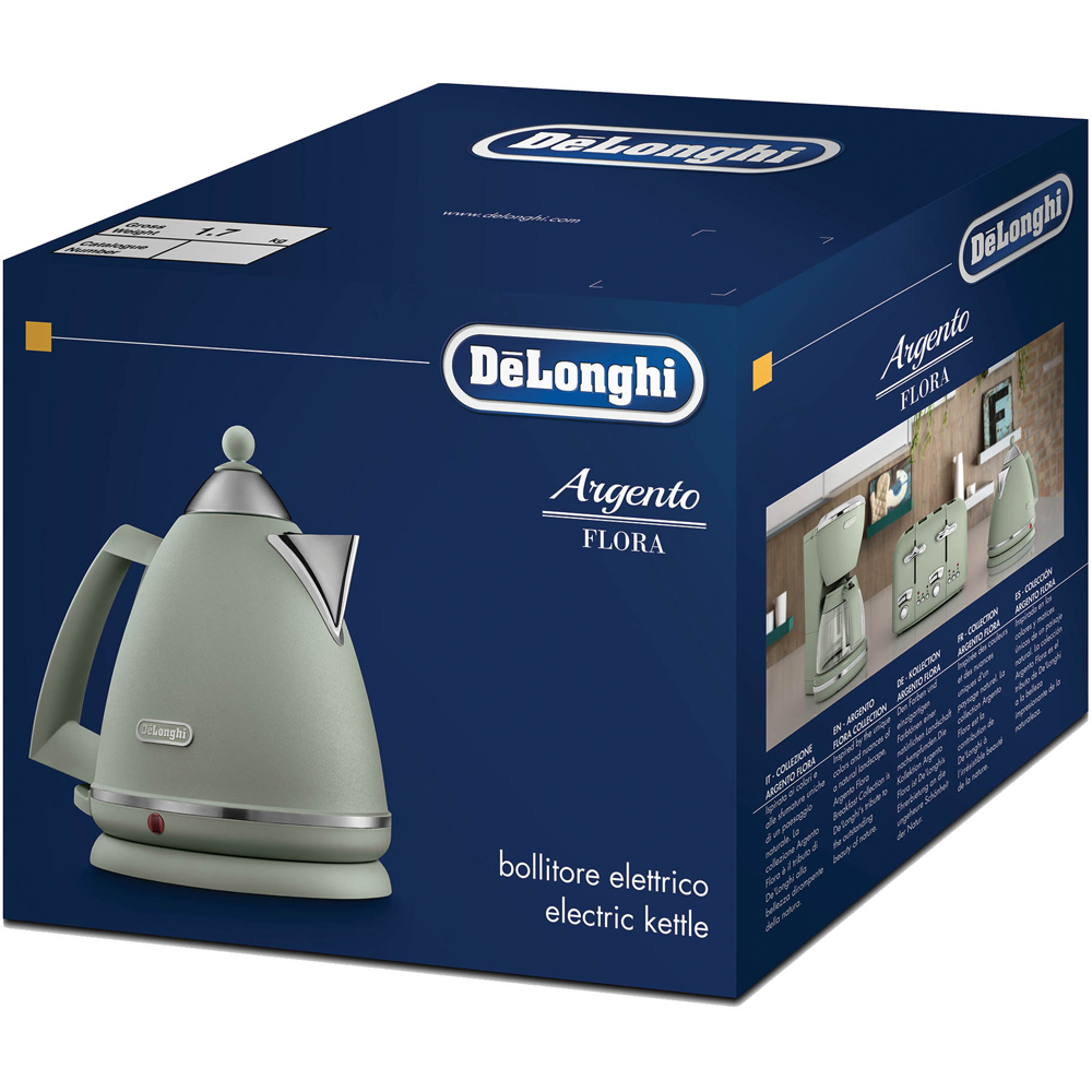 De'Longhi Argento DL3015 Green 1.7L Kettle Image 6