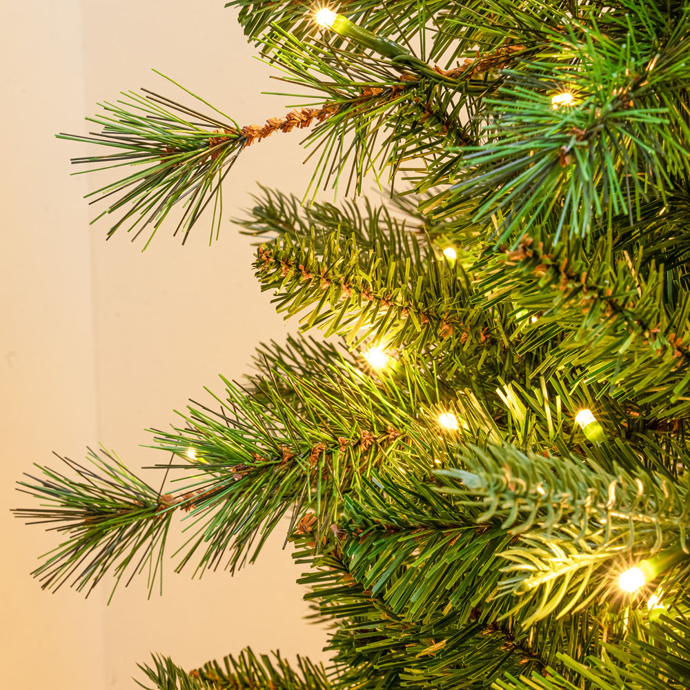 The Christmas Centre Arundel Warm White LED Pre-Lit Pine Artificial Xmas Tree 7.5ft Image 7