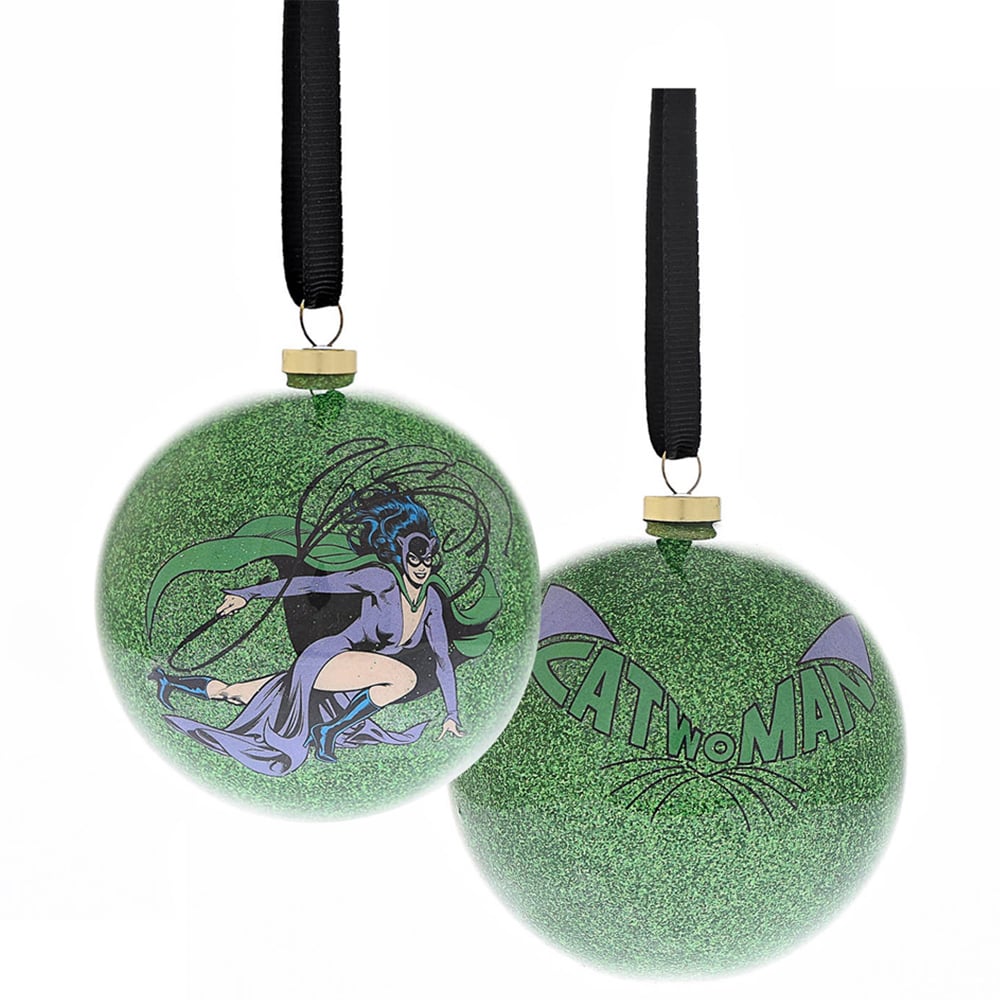 DC Comic Heroes Christmas Baubles 6 Pack Image 2