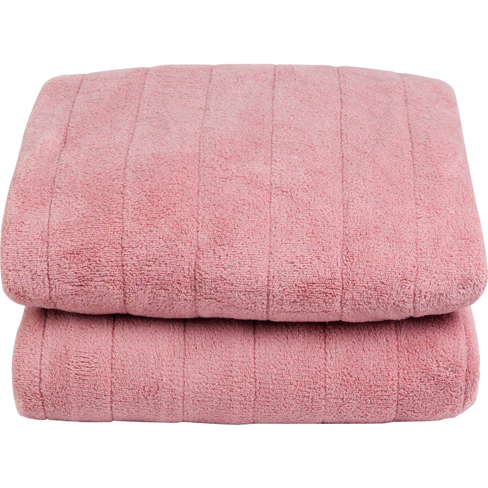Russell Hobbs RHHT1004PNK Pink Microfleece Heated Throw 180 x 130cm Image 3