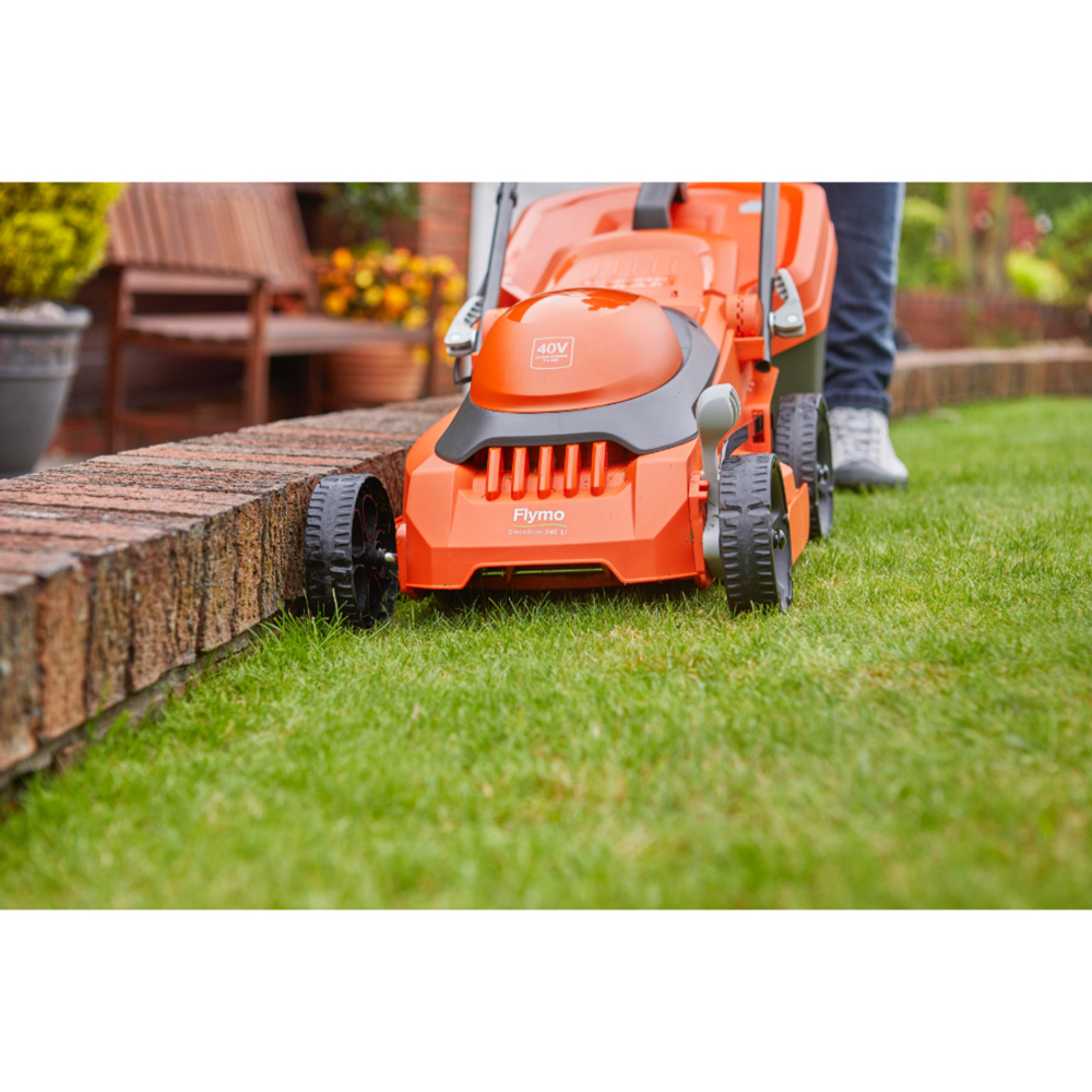 Flymo SimpliStore 340Li 9705396-01 40W Hand Propelled 30cm Rotary Lawn Mower Image 3
