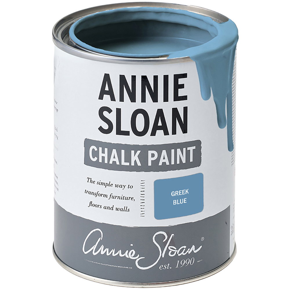Annie Sloan Greek Blue Matt Chalk Paint 1L Image 2