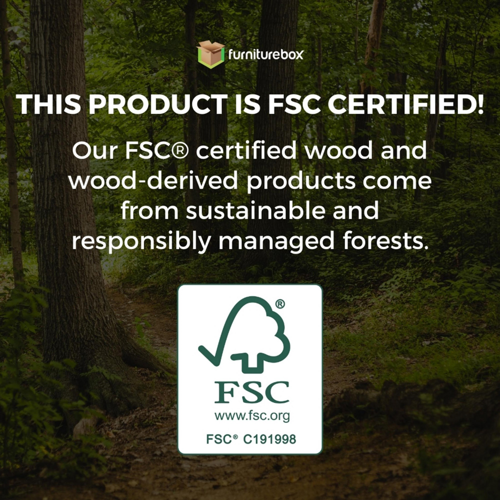 Furniturebox Mallow 6 Seater Teak Finish Wood Outdoor Extending Dining Set Image 8