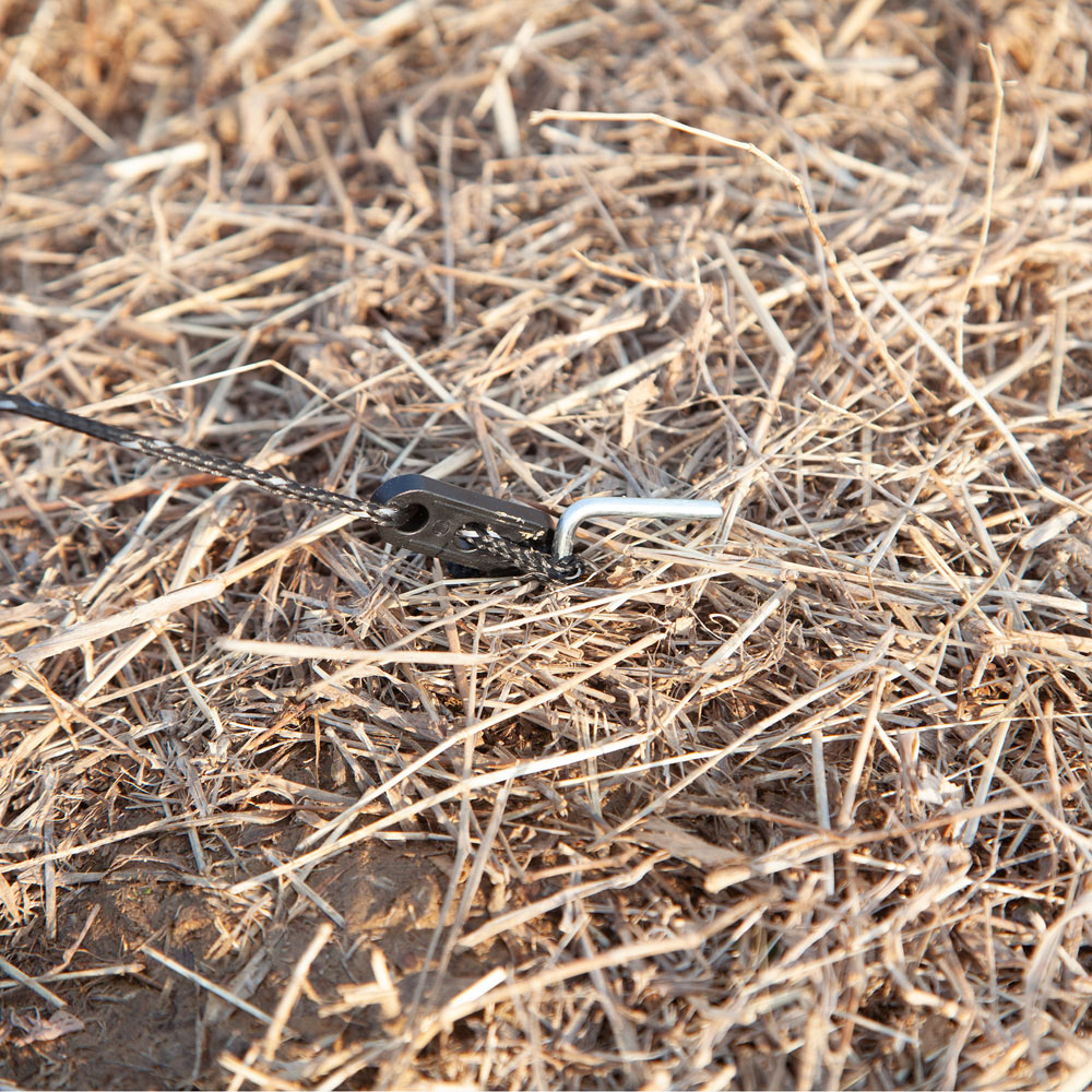 Outsunny Grey Outdoor Caravan Privacy Shield with Carry Bag 5.4 x 1.5m Image 3