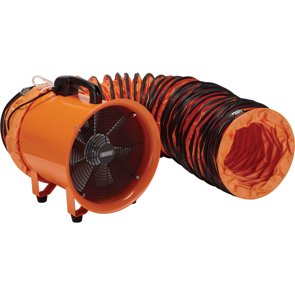 Draper Orange Air Mover Ventilator 12 inch Image 3