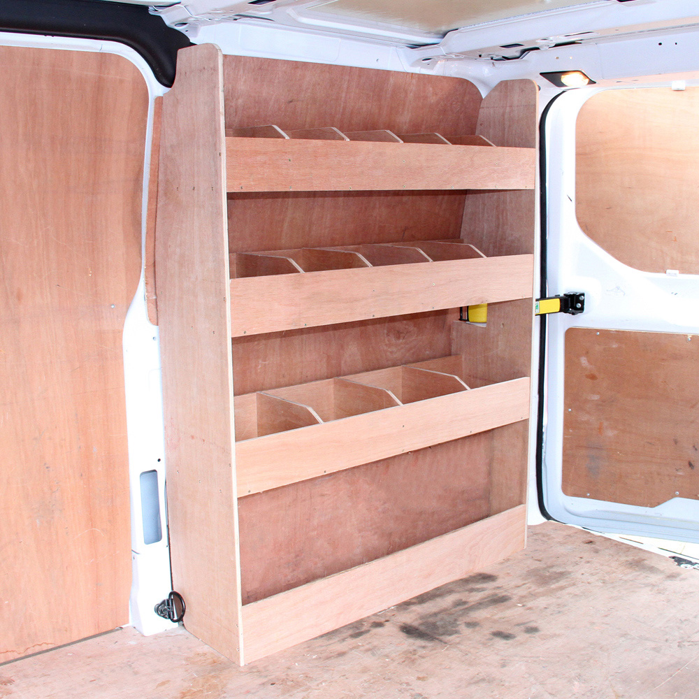 Monster Racking Brown Ford Transit Custom SWB Van Image 4