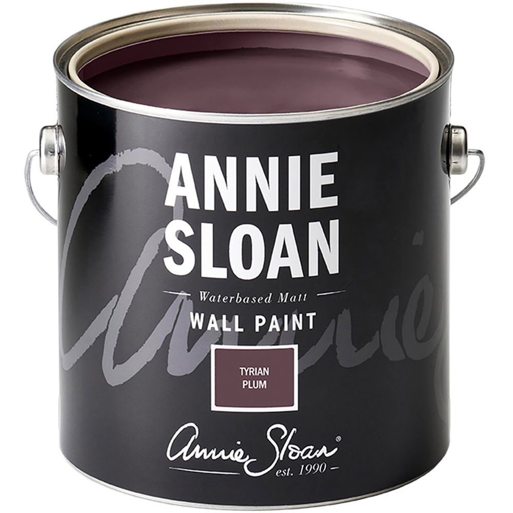 Annie Sloan Tyrian Plum Matt Wall Paint 2.5L Image 2