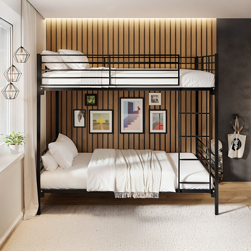 Flair Metayal Small Double Black Bunk Bed Image 4