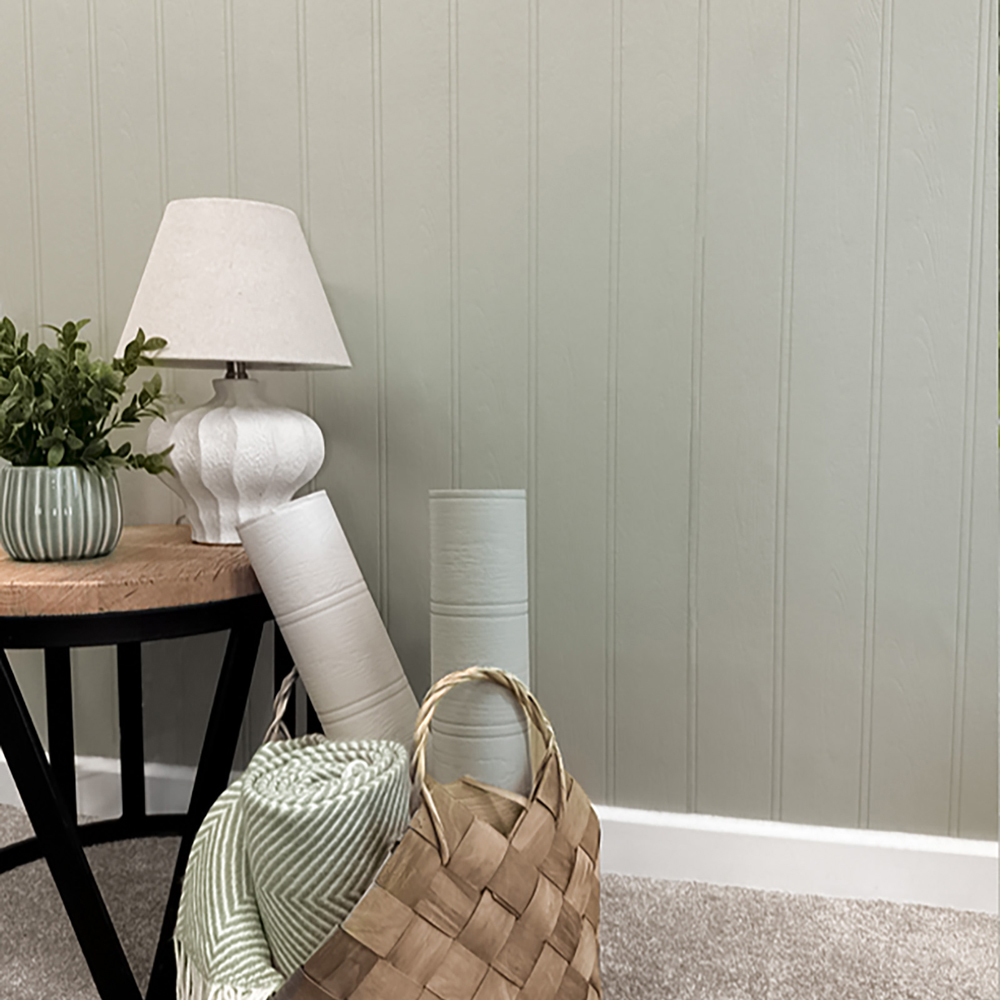 Belgravia Decor Beaded Wood Sage Wallpaper Image 3