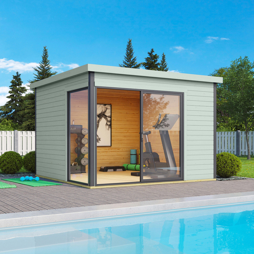 Norland Domeo 1 10.5 x 10.5ft Pent Garden Cabin Image 6