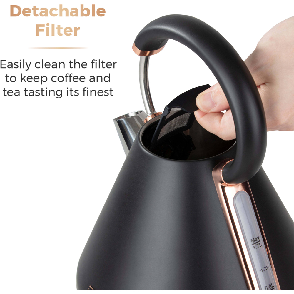 Tower Cavaletto EEJB263 4 Slice Toaster with 1.7L Kettle and 4.3L Manual Air Fryer Set Image 6