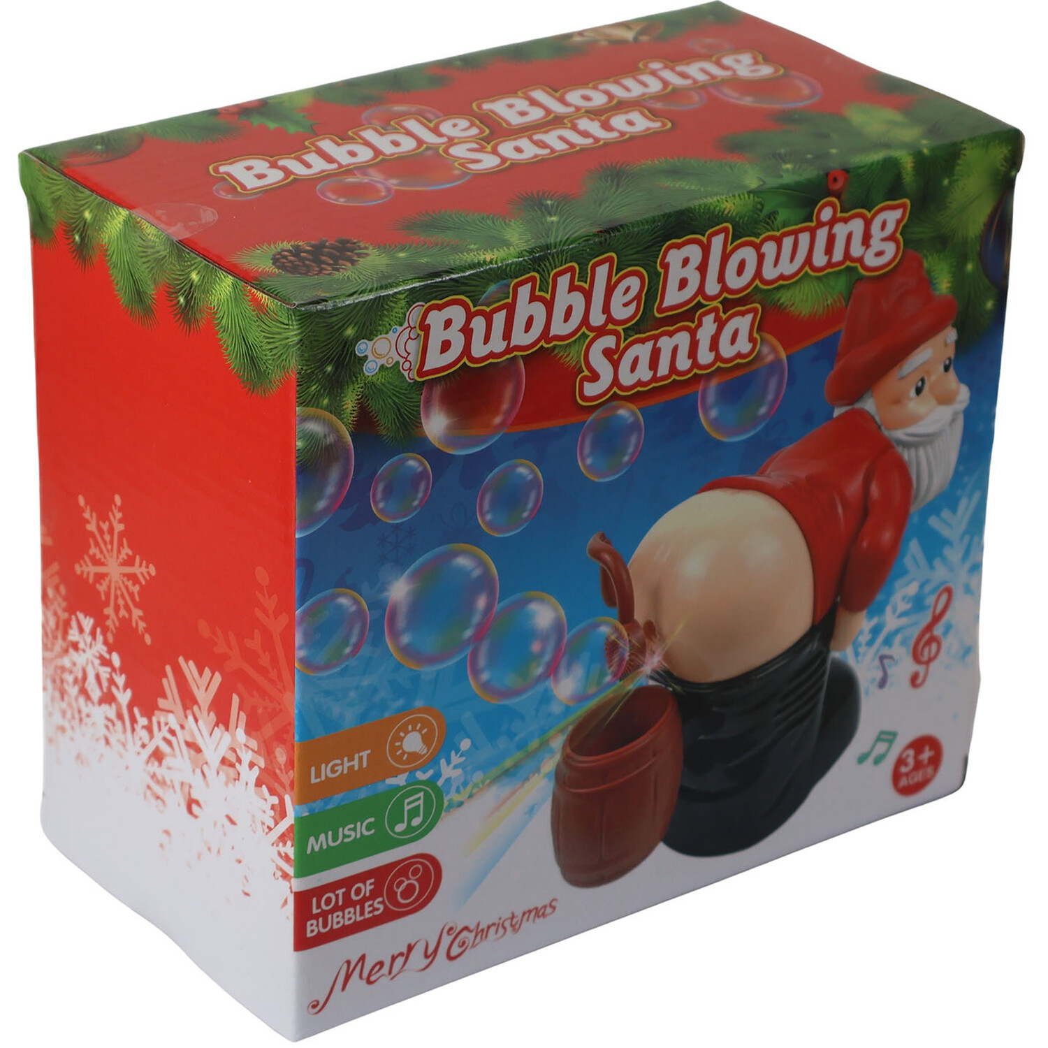 Bubble Blowing Santa - Red Image 2