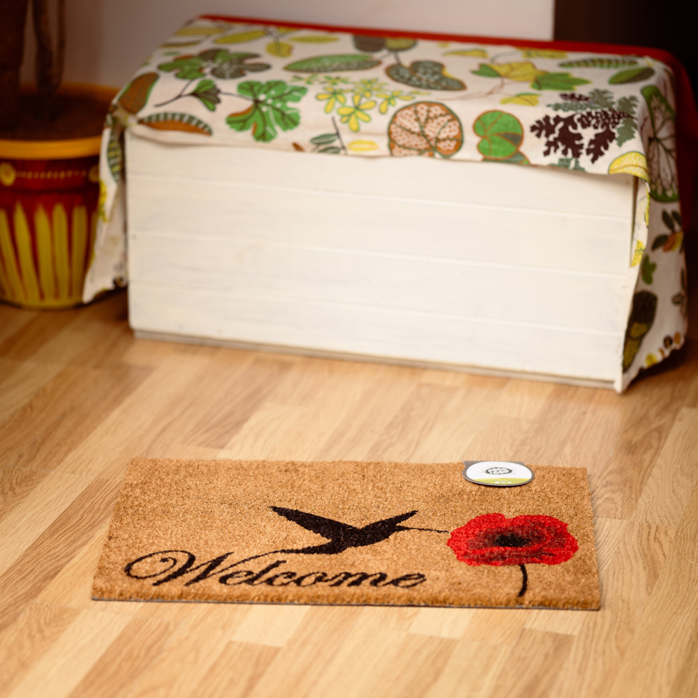 Coco & Coir Poppy Nectar Coir Door Mat 45 x 75cm Image 6