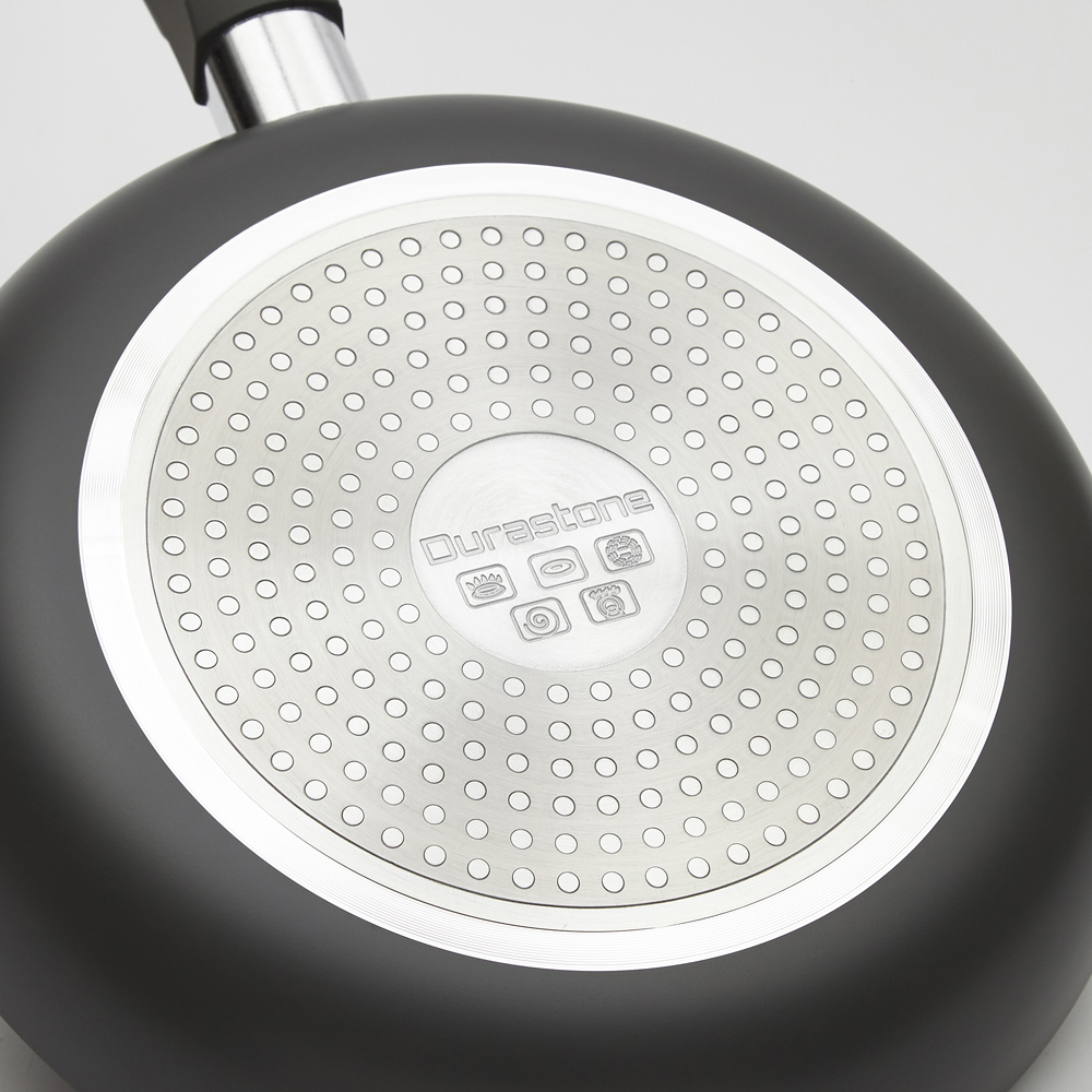 Durastone Grey Non Stick Aluminium Cookware Set of 5 Image 4