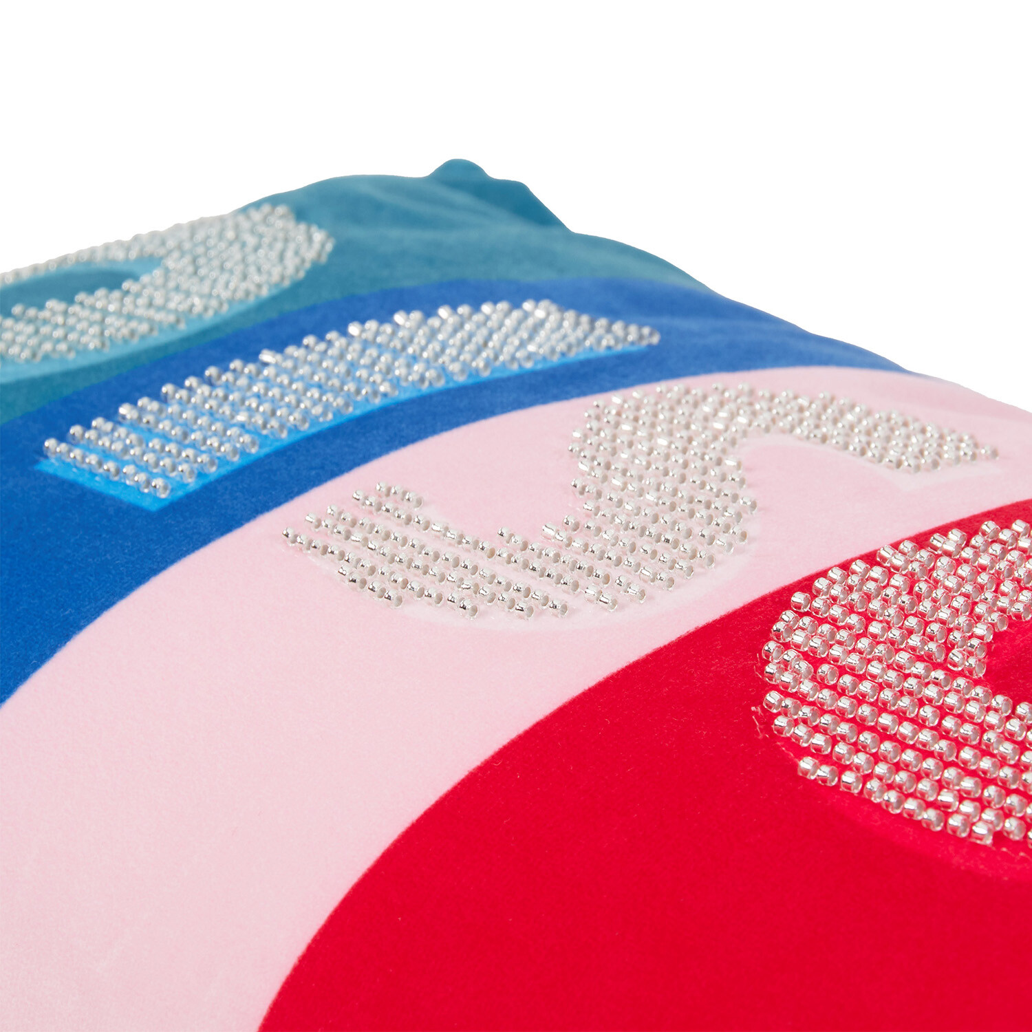 Disco Beaded Cushion Image 4