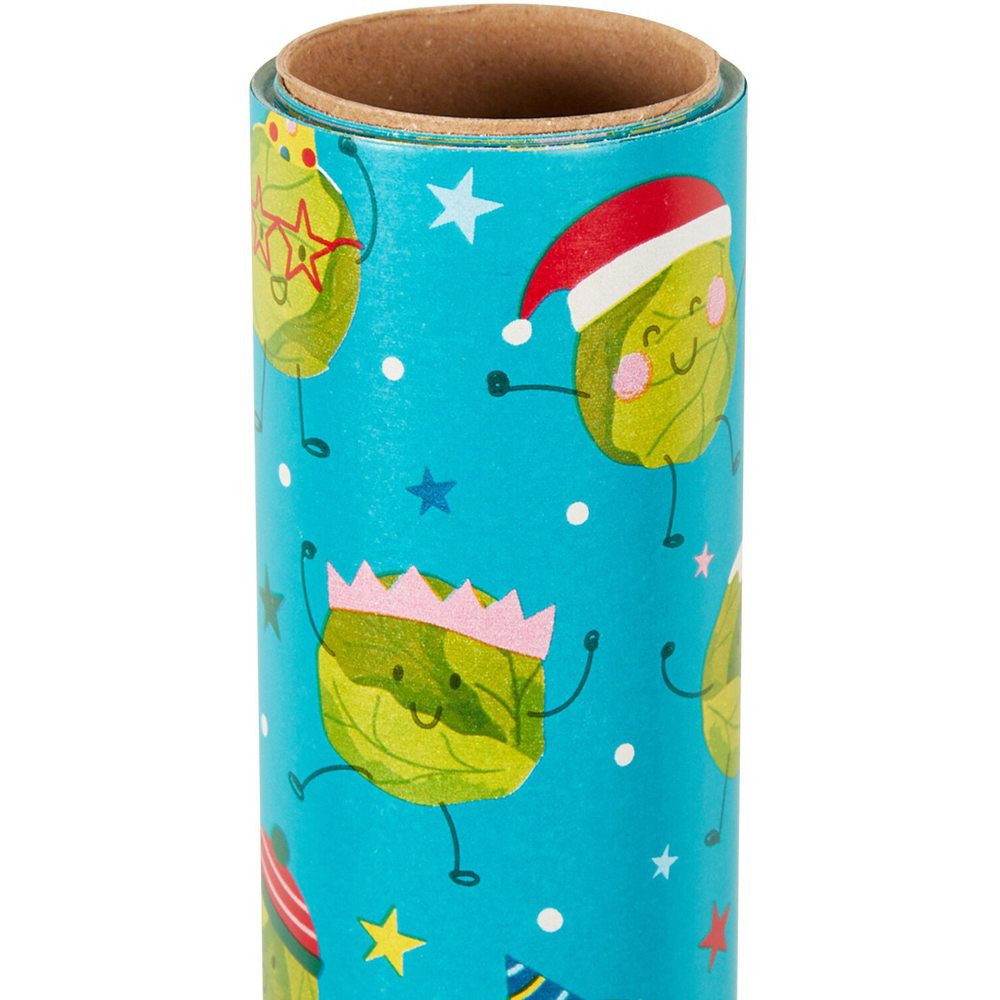 Festive Food Gift Wrap 8m Image 9