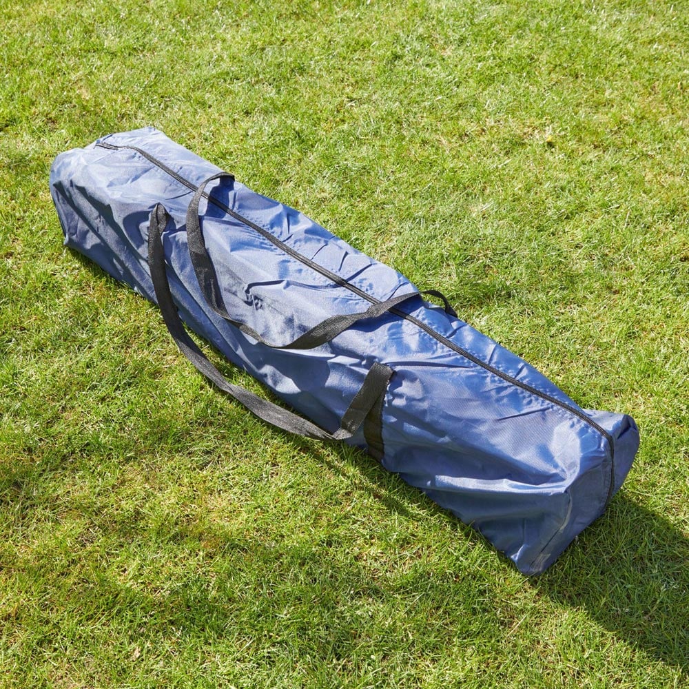 Home Source 3 x 3m Blue Easy Up Garden Outdoor Gazebo with Bag Image 7