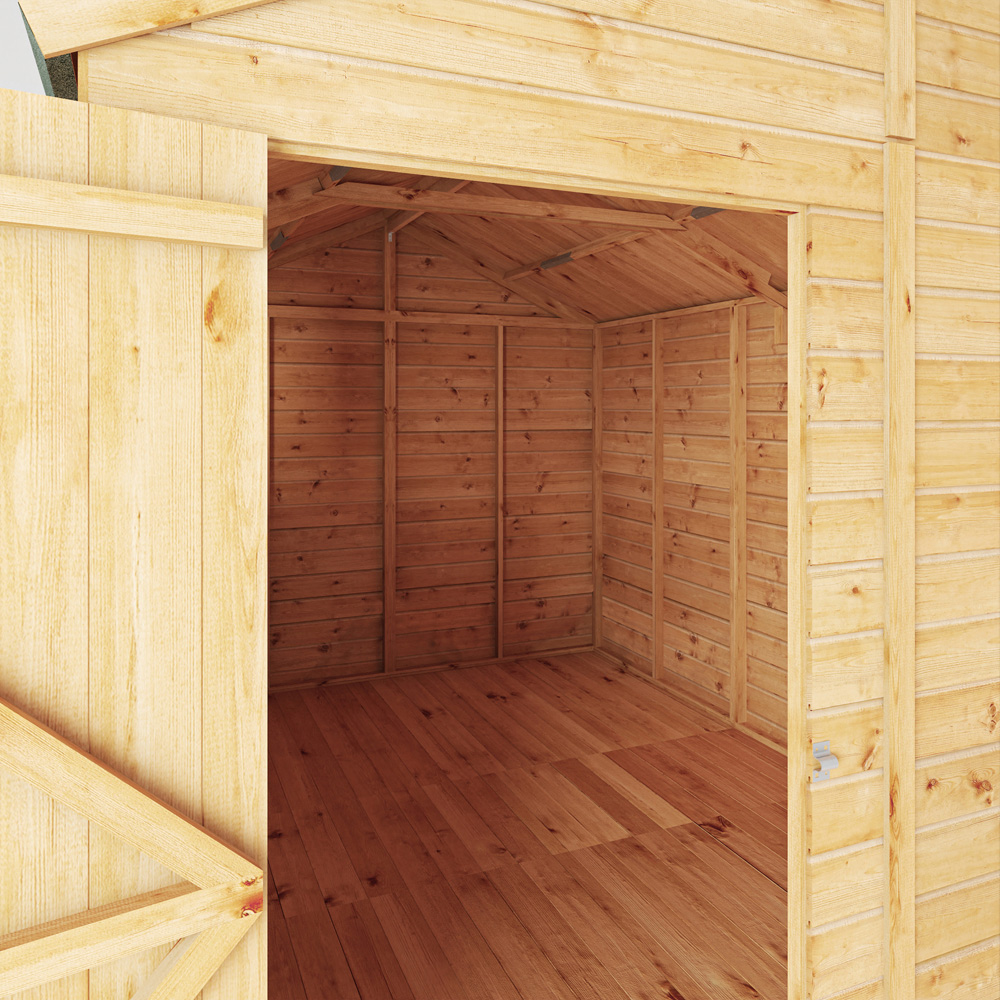 Mercia Woodsman 10 x 8ft Shiplap Apex Shed Image 5
