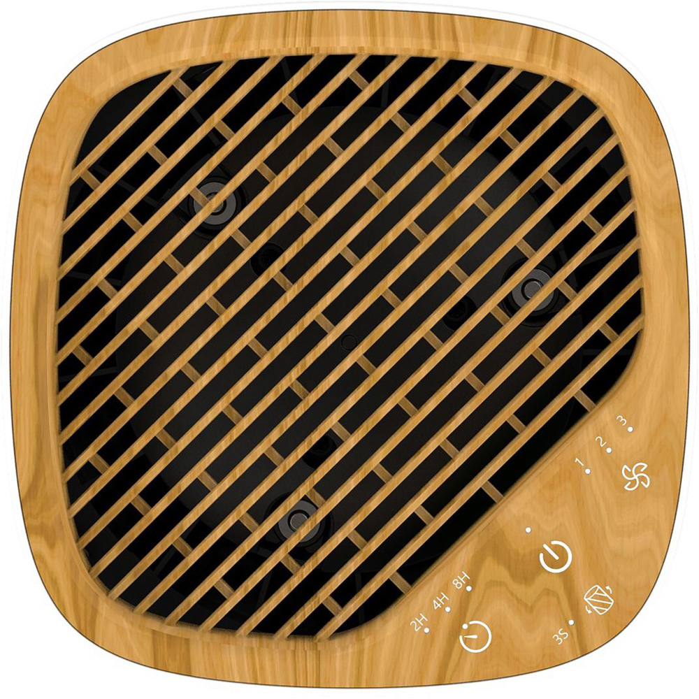Russell Hobbs Wood and White Clean Air Mini Aroma Air Purifier Image 3