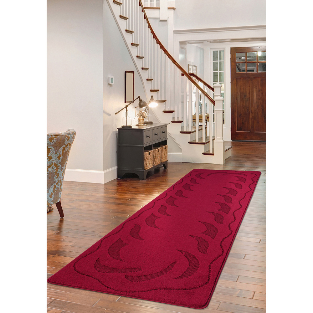 Smart Living Ovalack Red Gel Back Non-Slip Door Mat 60 x 220cm Image 5