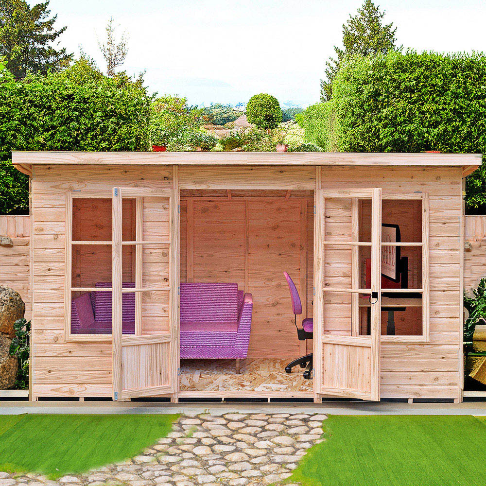 Shire GB Dahlia 12 x 6ft Summerhouse Image 5