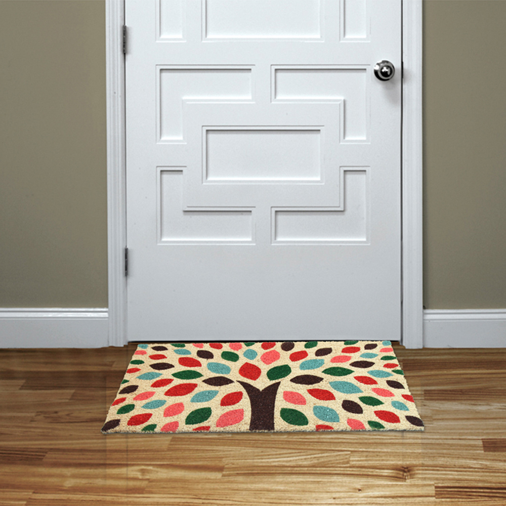 Coco & Coir Zen Tree Coir Door Mat 45 x 75cm Image 2