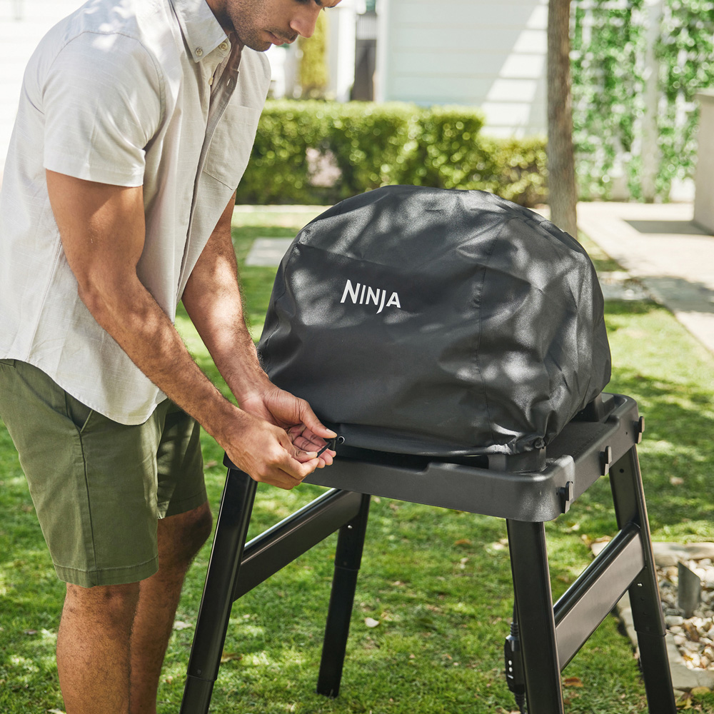Ninja Black Woodfire XL Grill Cover Image 5