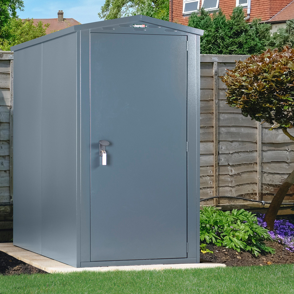 Asgard Sentry 3 x 7ft Cream Apex Garden Shed Image 9