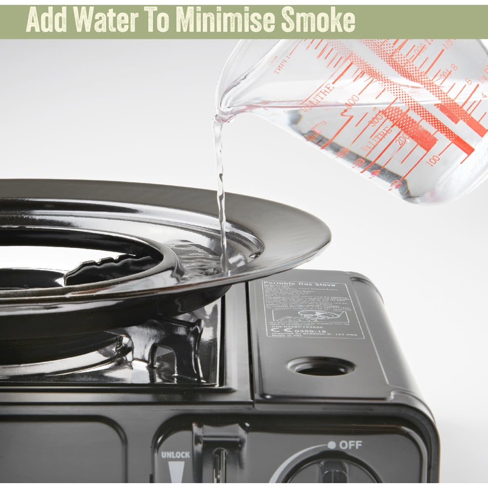 Milestone Camping Portable Non-Stick Grill Plate with Electric Stoves Image 7