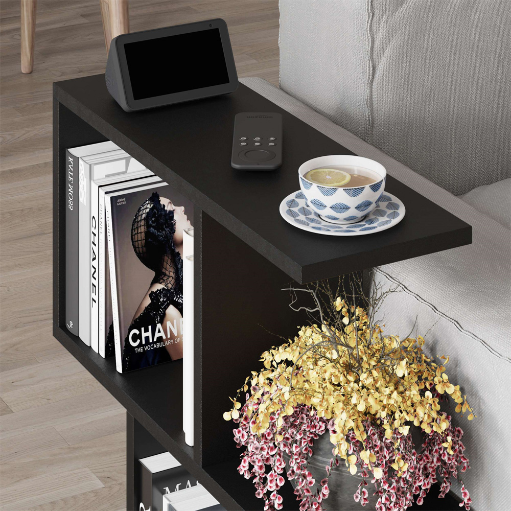 Decortie Homemania Silky Black Multipurpose Coffee Table Image 4