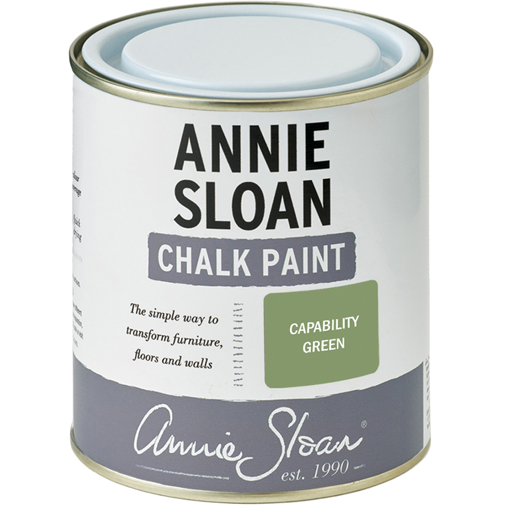 Annie Sloan Capability Green Matt Chalk Paint 500ml Image 2