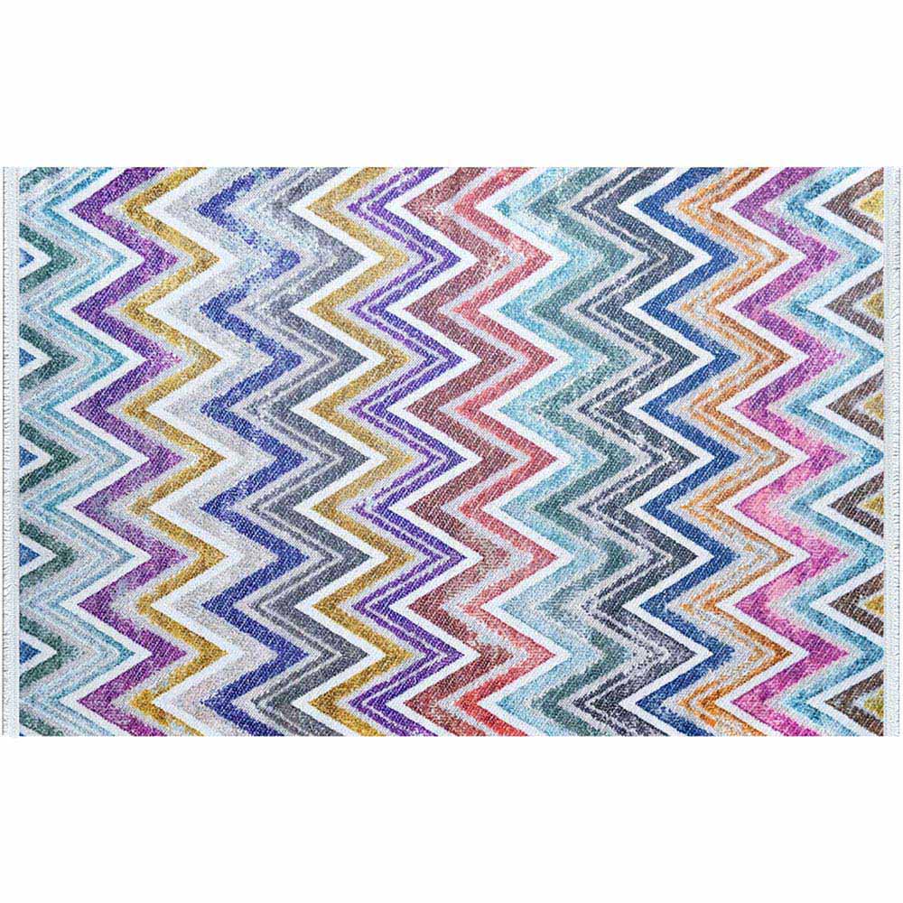 Evu Celeste Multicolour Rug 120 x 180cm Image 1