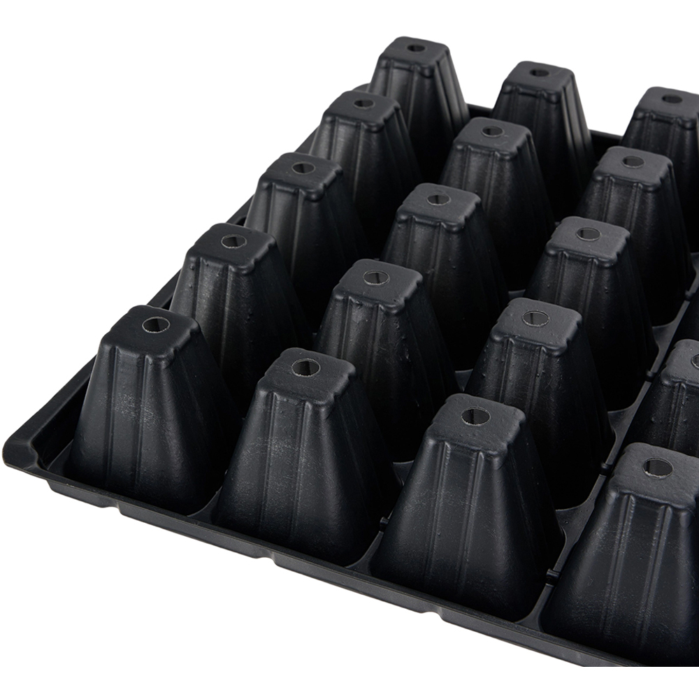 Living and Home 50 Cell Gardening Seedling Tray Set of 10 Image 4