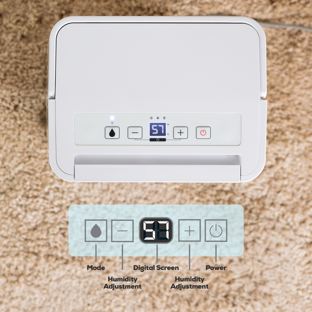 TCP White Portable Dehumidifier 6L Image 6