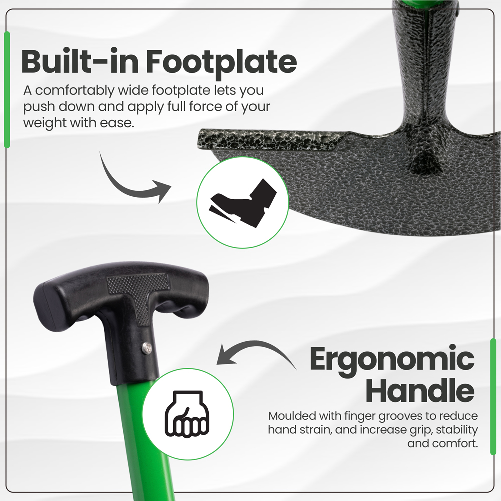 Hardys Carbon Steel Lawn Edger Image 4