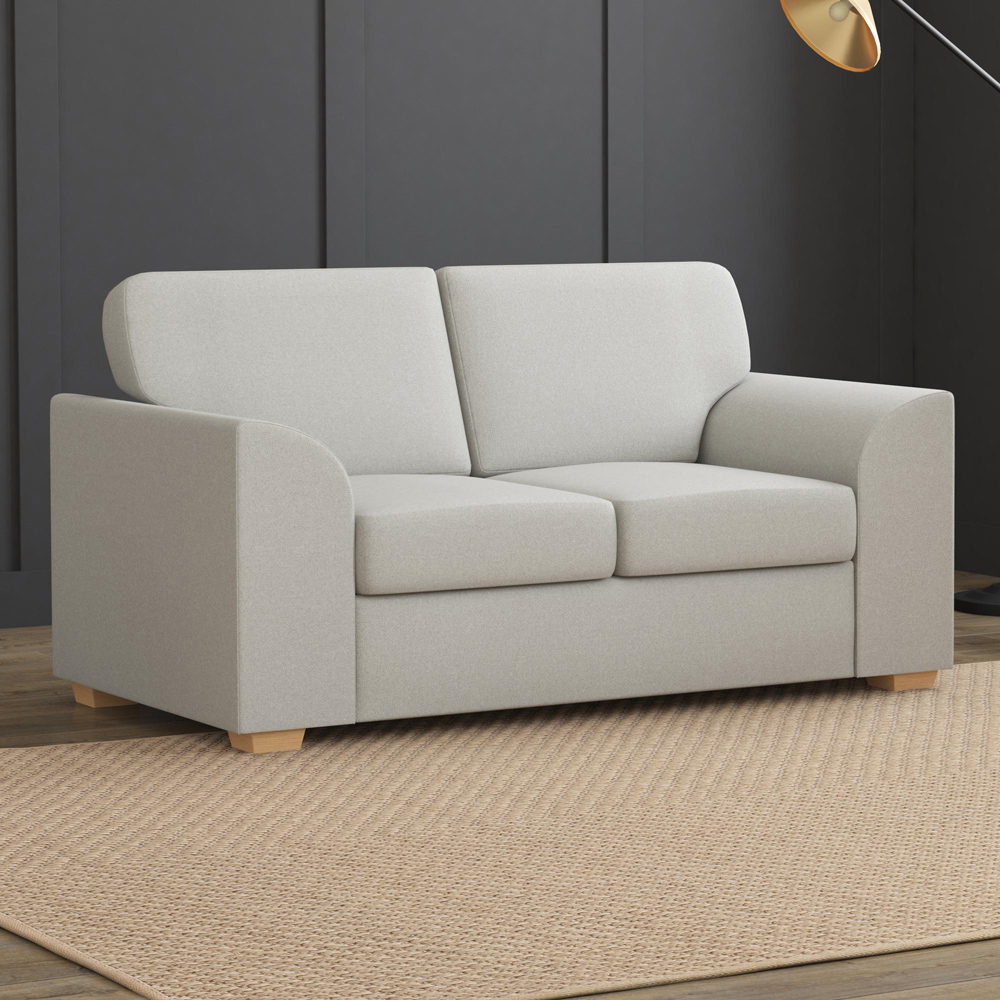 Modo 5 Seater Mink Venice Fixed Back Sofa Set Image 4